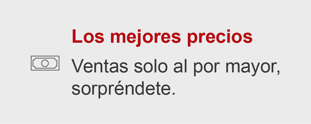 Precios competitivos en el mercado